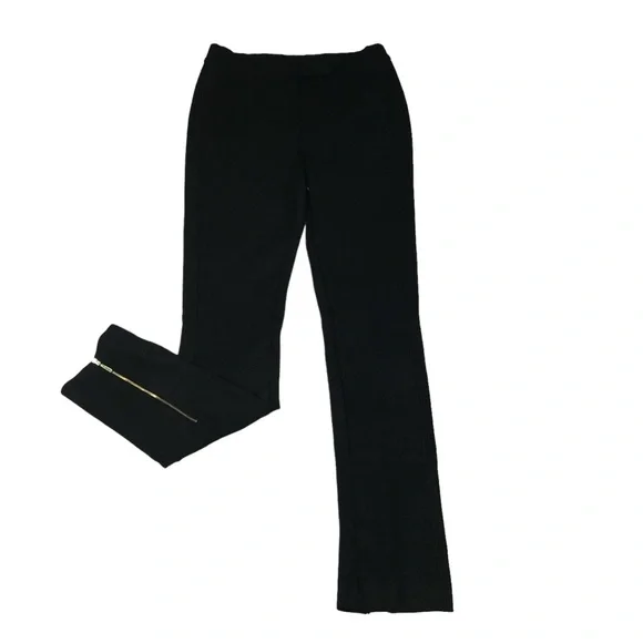 Armani Exchange Ponte Black Stretch Back Leg Zip Leggings - Women’s XS - Picture 8 of 15